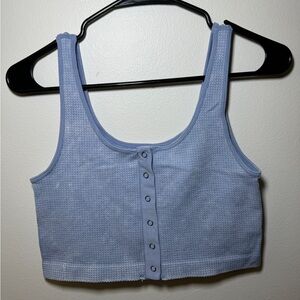 Blue Crop top; Aeropostale brand (Large)